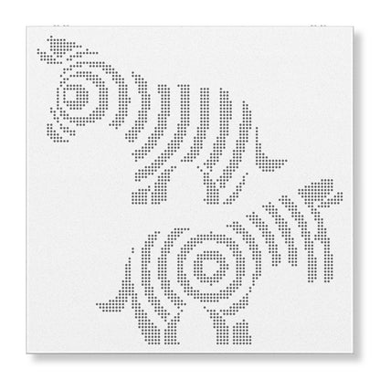 URUNI Metal Wall Art Perforated Board