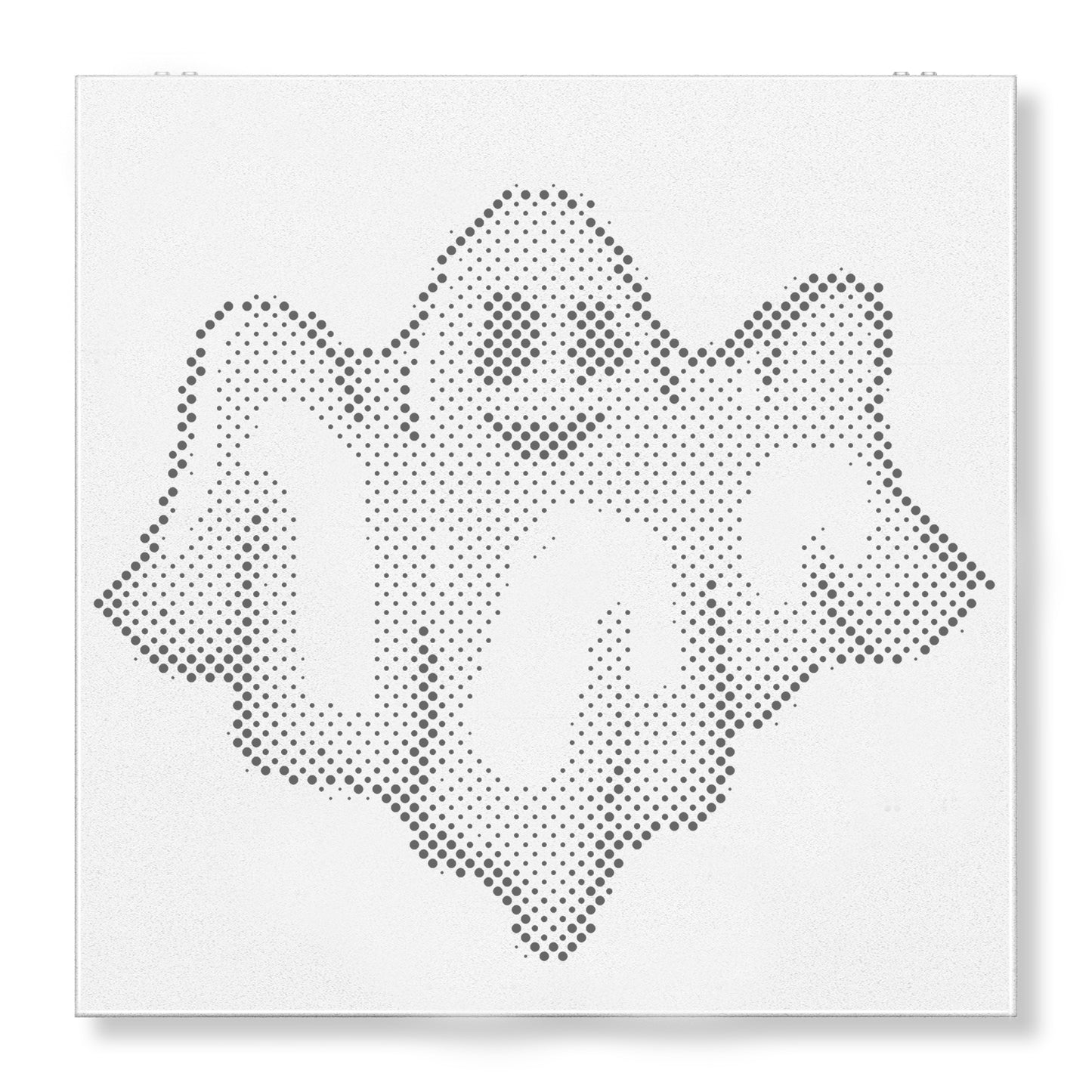 URUNI Metal Wall Art, Pegboard Panels - Ghost Element